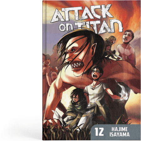 مانگای Attack on Titan Vol.12